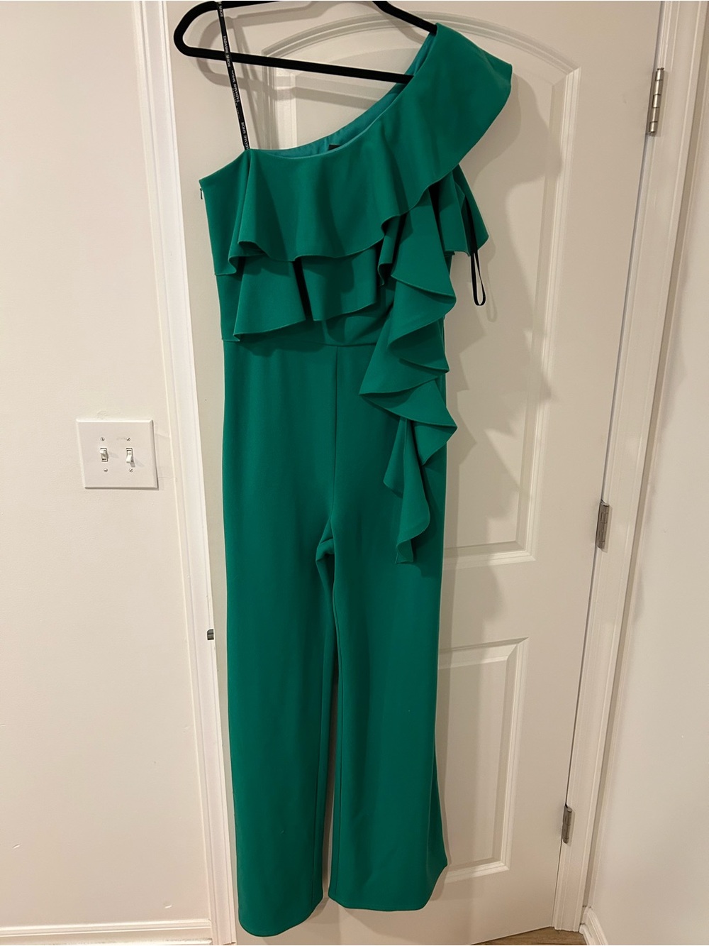 Formal Green Jumpsuit by Tadashi Shoji